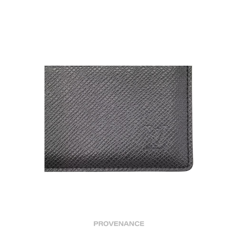 🔴 Louis Vuitton Card Wallet - Taiga Ardoise Leather - Picture 6 of 8